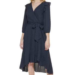 Tommy Hilfiger Navy Midi Dress